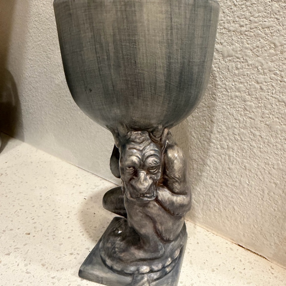Disney World Beast Castle Gargoyle Chalice
